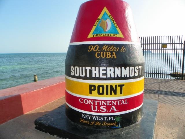 Southernmost Point of the Continental US land mark